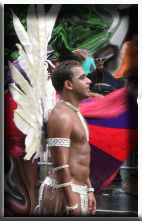 gay angel at NY Pride March 08